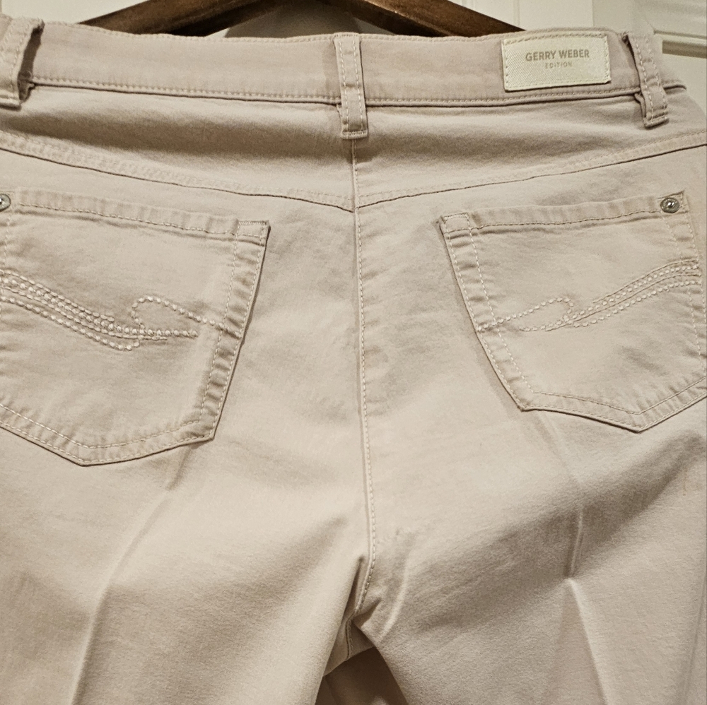 Ladies blush cotton stretch Jean